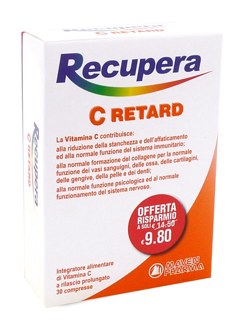 RECUPERA C RETARD 30 COMPRESSE - Angeli Pharm
