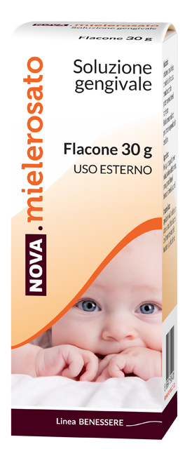 NOVA MIELEROSATO SOLUZIONE GENGIVALE 30 G - Angeli Pharm