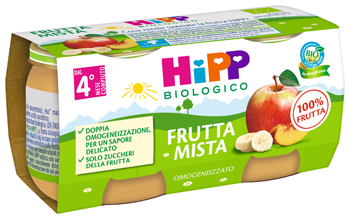HIPP BIO OMOGENEIZZATO FRUTTA MISTA 2X80 G - Angeli Pharm