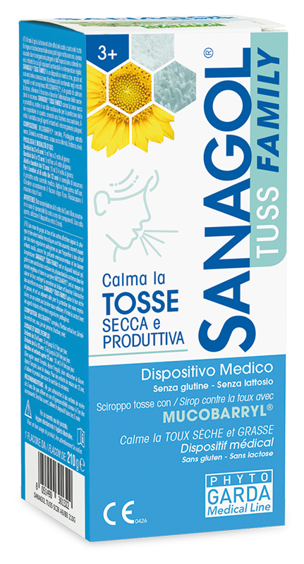 SANAGOL TUSS SCIROPPO ADULTI BIMBI 210 G - Angeli Pharm