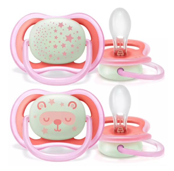 AVENT SUCCHIETTI ULTRA AIR NIGHT 6-18M FEMMINA 2 PEZZI - Angeli Pharm