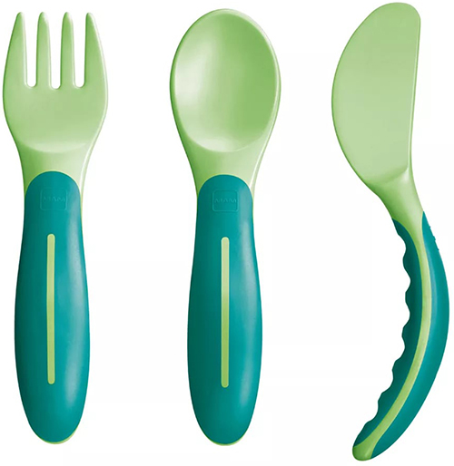 MAM BABYS CUTLERY 6+ NEUTRO - Angeli Pharm