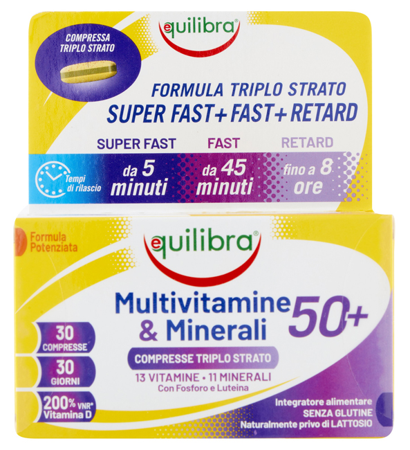MULTIVITAMINE&MINERALI 50+ 30 COMPRESSE - Angeli Pharm