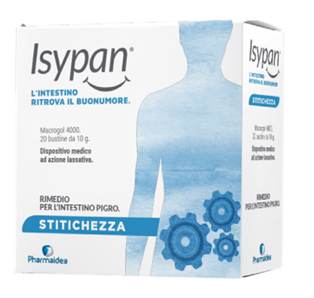ISYPAN STITICHEZZA MACROGOL 4000 20 BUSTINE 10 G - Angeli Pharm