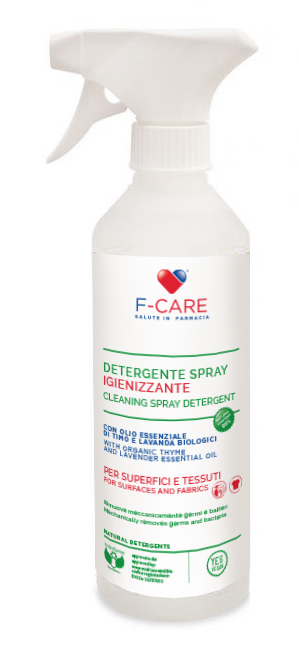 F CARE SPRAY IGIENIZZANTE BIO 500 ML - Angeli Pharm