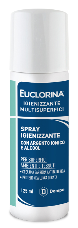 EUCLORINA IGIENIZZANTE MULTISUPERFICI SPRAY 125 ML - Angeli Pharm