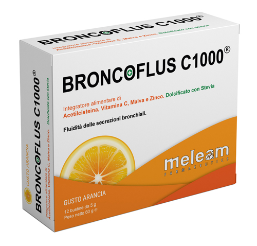 BRONCOFLUS C1000 12 BUSTINE - Angeli Pharm