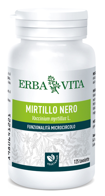 MIRTILLO 125 TAVOLETTE - Angeli Pharm