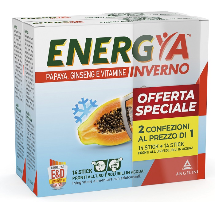 ENERGYA INVERNO BIPACK 14+14 STICK - Angeli Pharm