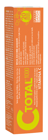C TOTAL 1000 VITAMINA C 20 COMPRESSE EFFERVESCENTI - Angeli Pharm