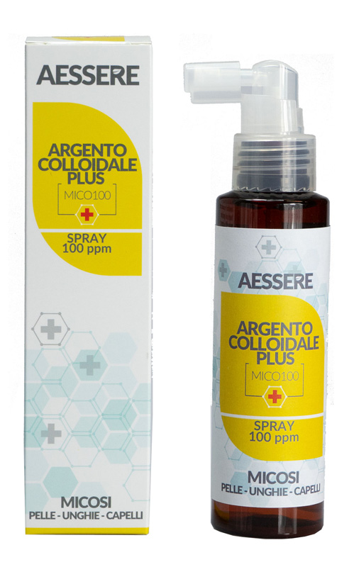 ARGENTO COLLOIDALE PLUS MICO100 100PPM 100 ML - Angeli Pharm