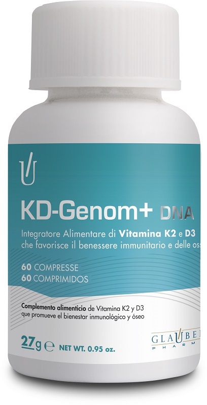 GLAUBER PHARMA KD-GENOM+ DNA 60 COMPRESSE - Angeli Pharm