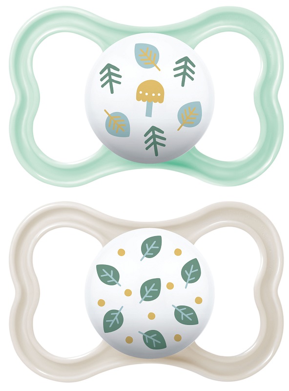 MAM AIR SUCCHIETTO 6+ MESI SILICONE MASCHIO 2 PEZZI - Angeli Pharm