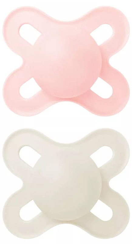 MAM SUCCHIETTO ORIGINAL START 0-2 MESI SILICONE FEMMINA 2 PEZZI - Angeli Pharm