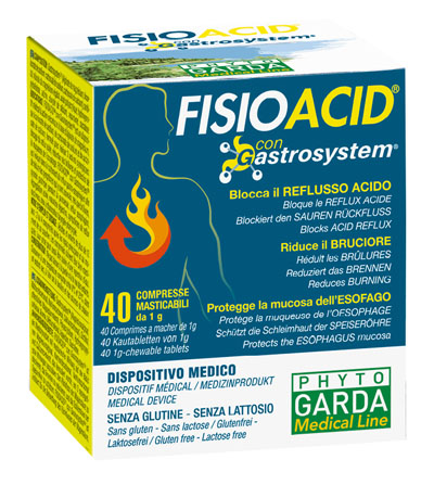 FISIOACID 40 COMPRESSE MASTICABILI - Angeli Pharm