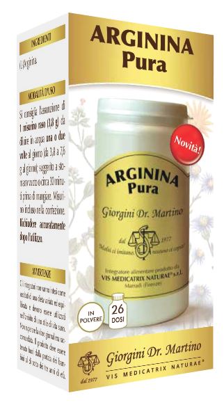 ARGININA PURA POLVERE SOLUBILE 100 G - Angeli Pharm