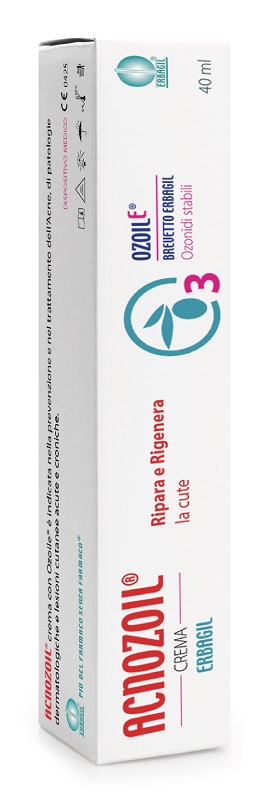 ACNOZOIL CREMA RIPARA E RIGENERA LA CUTE TRATTAMENTO ACNE 40 ML - Angeli Pharm