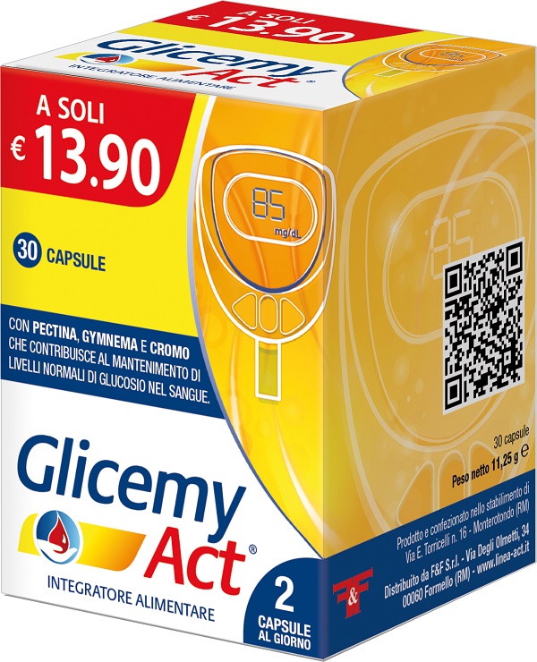 GLICEMY ACT 30 CAPSULE - Angeli Pharm