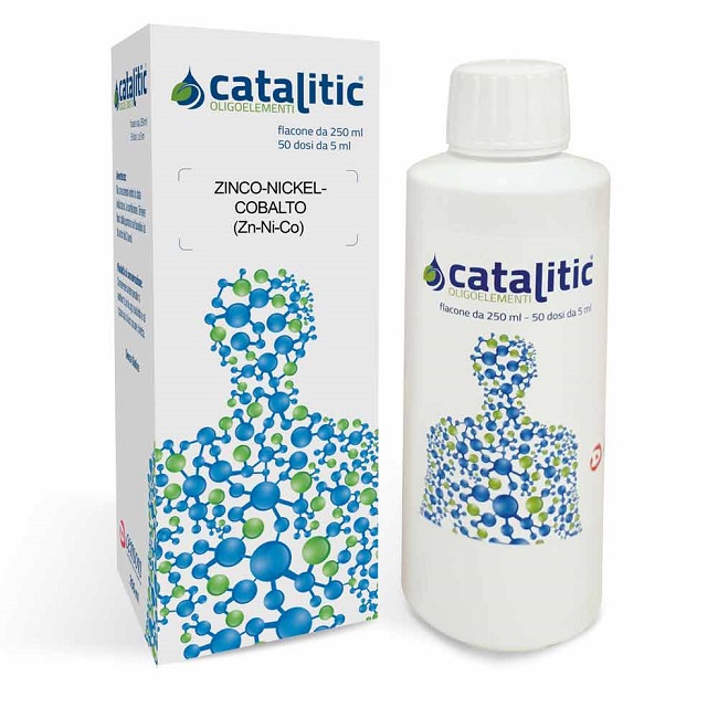 CATALITIC ZINCO NICKEL COBALTO OLIGOELEMENTI 250 ML - Angeli Pharm