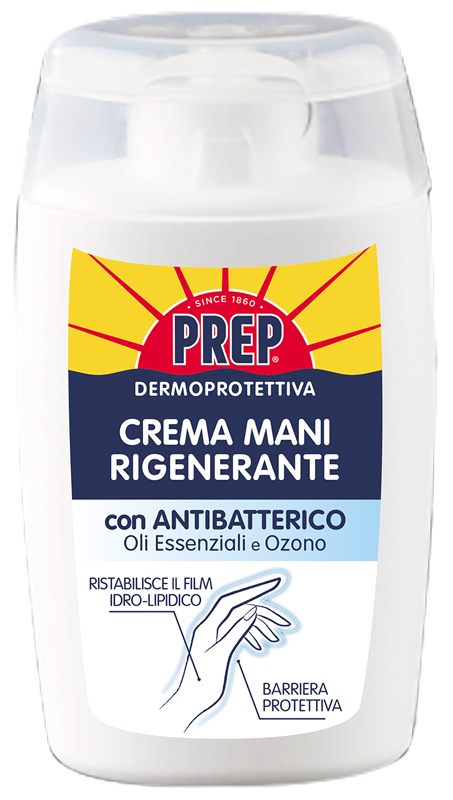 PREP CREMA MANI RIGENERANTE CON ANTIBATTERICO 100 ML - Angeli Pharm