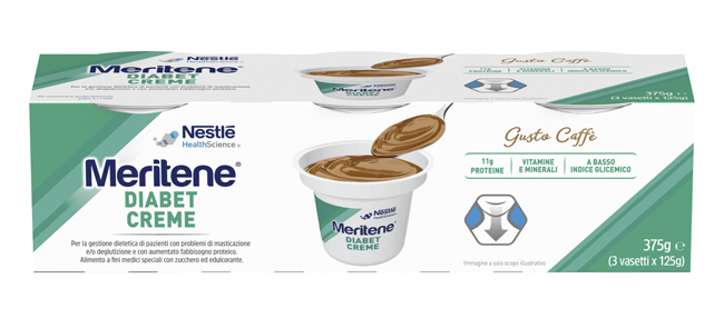 MERITENE DIABET CREME CAFFE' 3 X 125 G - Angeli Pharm