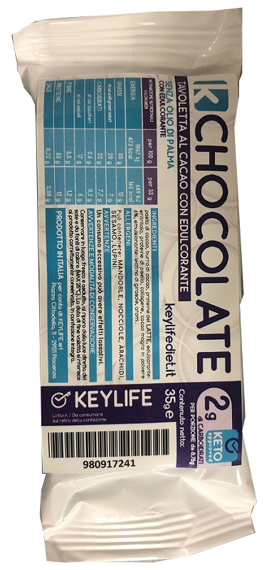 KEYLIFE KCHOCOLATE TAVOLETTA 35 G - Angeli Pharm