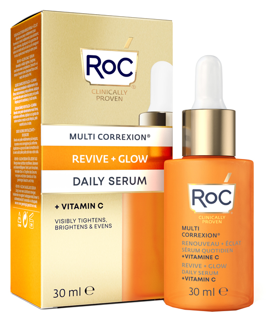 ROC MULTI CORREXION REVIVE + GLOW SIERO VISO 30 ML - Angeli Pharm