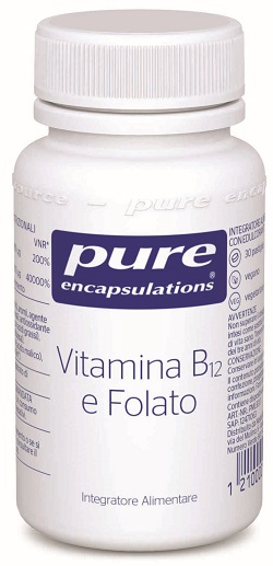 PURE ENCAPSULATIONS VITAMINA B12 E FOLATO 30 PASTIGLIE - Angeli Pharm