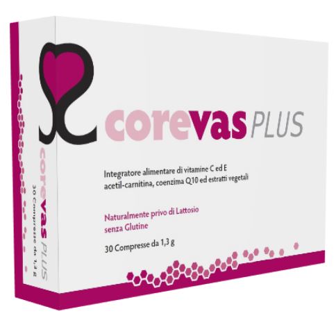 COREVAS PLUS 30 COMPRESSE - Angeli Pharm
