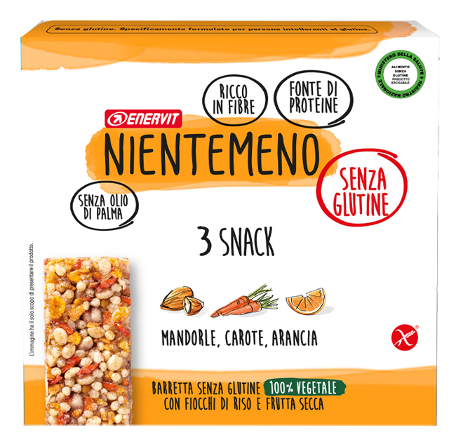 NIENTEMENO EN BARRETTA MANDORLE CAROTE ARANCIA - Angeli Pharm