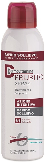 DERMOVITAMINA PRURITO SPRAY AZIONE INTENSIVA RAPIDO SOLLIEVO 100 ML - Angeli Pharm