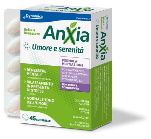 DYNAMICA ANXIA UMORE E SERENITA' 45 COMPRESSE - Angeli Pharm