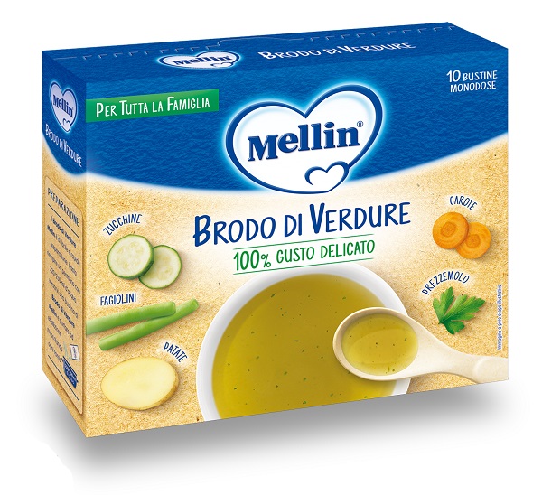 MELLIN BRODO DI VERDURE 10 X 8 G - Angeli Pharm