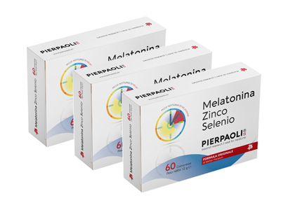 MELATONINA ZINCO SELENIO PROMO PACK 3 PEZZI - Angeli Pharm