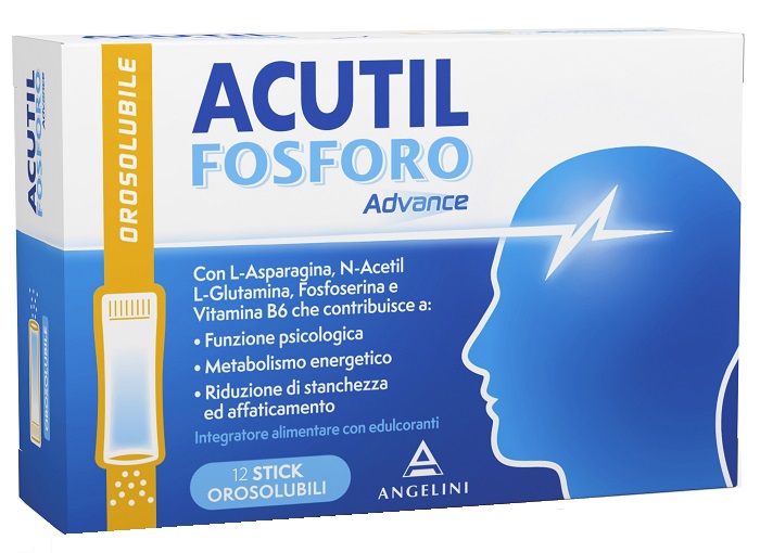 ACUTIL FOSFORO ADVANCE 12 STICK OROSOLUBILI - Angeli Pharm