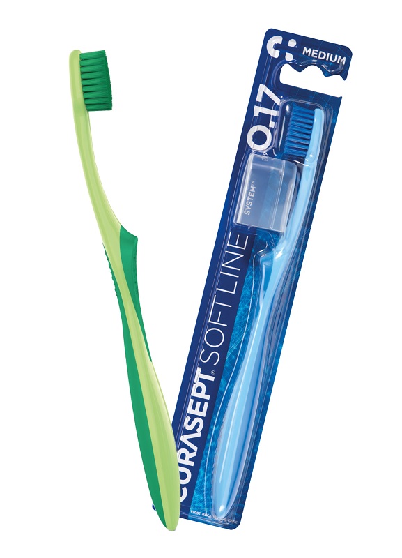 CURASEPT SPAZZOLINO MEDIUM 017 BIPACK - Angeli Pharm