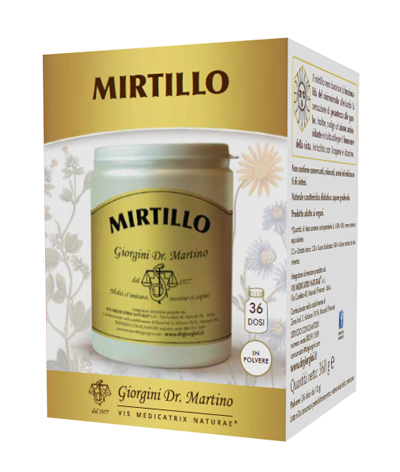 MIRTILLO POLVERE 360 G - Angeli Pharm