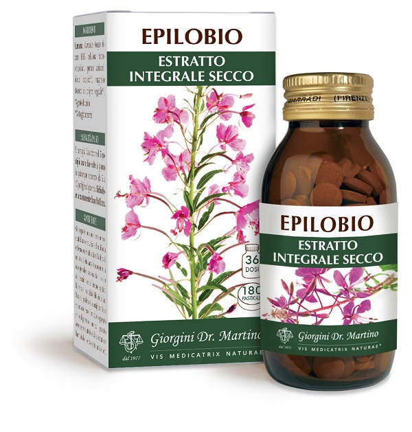 EPILOBIO ESTRATTO INTEGRALE SECCO 90 G 180 PASTIGLIE - Angeli Pharm
