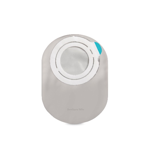 SENSURA MIO FLEX SISTEMA 2 PEZZI CON AGGANCIO ADESIVO SACCA COLOSTOMIA A FONDO CHIUSO RIVESTITA 50MM DA 550 ML 30 PEZZI - Angeli Pharm