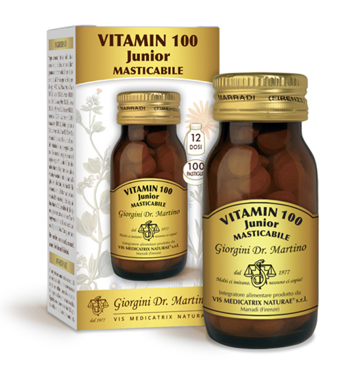 VITAMIN 100 JUNIOR 100 PASTIGLIE - Angeli Pharm