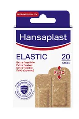 HANSAPLAST ELASTIC/FABRIC 20 STRIPS ASSORTITI - Angeli Pharm