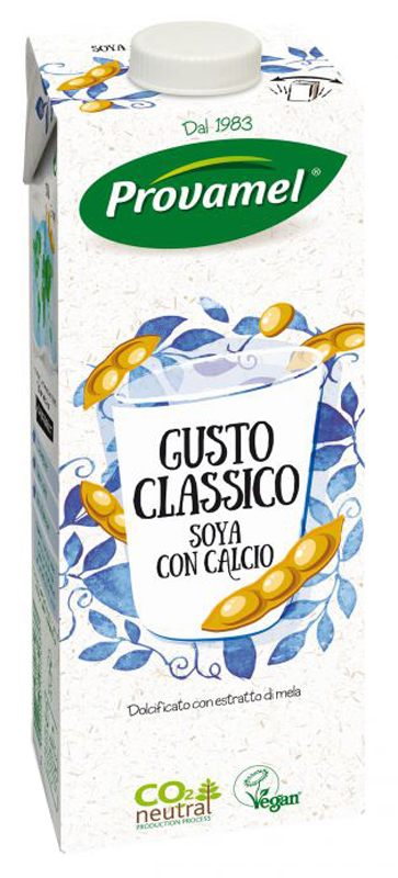 PROVAMEL SOYA DRINK CON CALCIO GUSTO CLASSICO 1 LITRO - Angeli Pharm