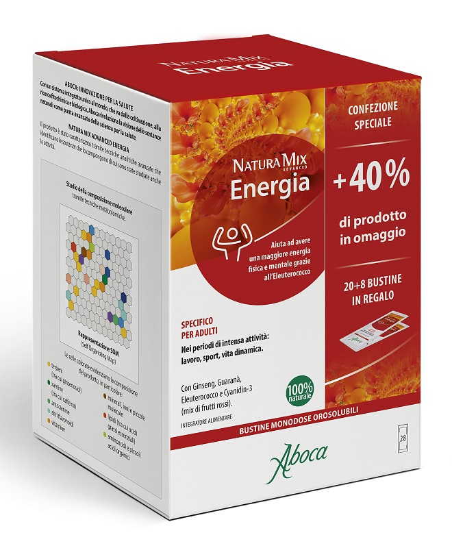 NATURA MIX ADVANCED ENERGIA 28 BUSTINE CONFEZIONE SPECIALE - Angeli Pharm