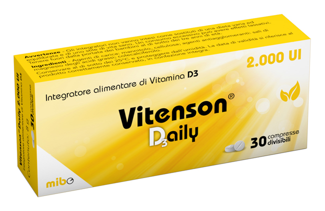 VITENSON DAILY D3 2000 UI 30 COMPRESSE DIVISIBILI - Angeli Pharm