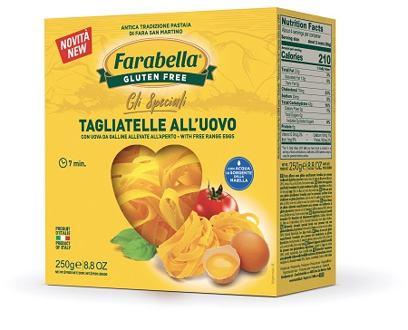 FARABELLA TAGLIATELLE ALL'UOVO 250 G - Angeli Pharm