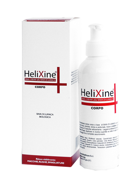 HELIXINE CREMA CORPO BAVA LUMACA 200 ML - Angeli Pharm