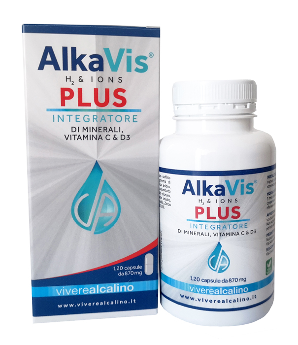 ALKAVIS H2&IONS PLUS 120 CAPSULE - Angeli Pharm