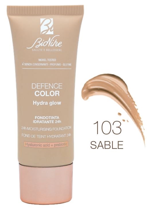 DEFENCE COLOR FONDOTINTA HYDRA GLOW 103 - Angeli Pharm