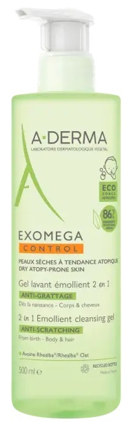 EXOMEGA CONTROL GEL LAVANT 2IN1 500 ML - Angeli Pharm