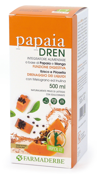 PAPAIA DREN 500 ML - Angeli Pharm
